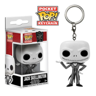 Llavero Funko Jack Skellington Pesadilla antes de Navidad Disney Pocket POP!