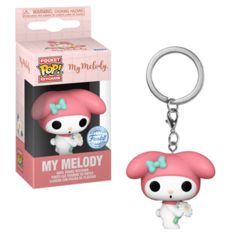 My Melody Hello Kitty Keychain Funko Pocket POP