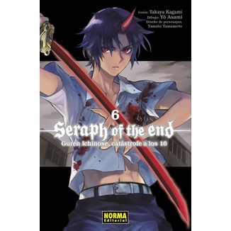 Seraph Of The End Guren Ichinose Catastrofe A Los Dieciseis #06 Manga Oficial Norma Editorial