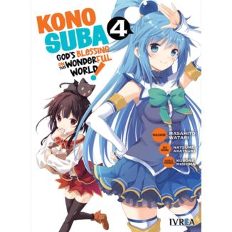 Konosuba #04 Manga Oficial Ivrea