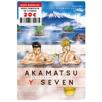 Pack Manga Akamatsu y Seven, macarras in love Volumen 1 a 3