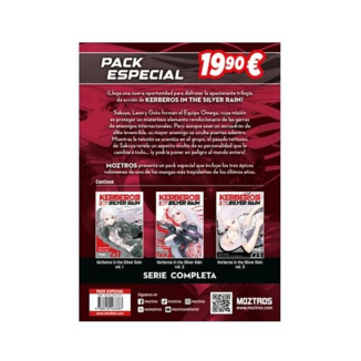 Pack Manga Kerberos in the Silver Rain Volumen 1 a 3