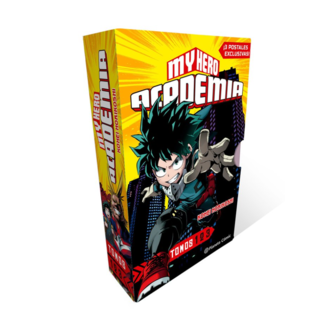 Pack Manga Starter Set My Hero Academia Volumen 1 a 3