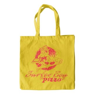 Surfer Boy Pizza Tote Bag Stranger Things