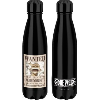 Botella de Acero Wanted Monkey D. Luffy Gear 5 Wano One Piece 500 ml