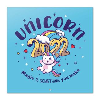 Calendario 2022 Magic Is Something You Make Unicornio