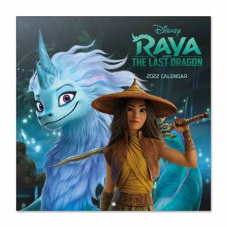 Calendario 2022 Raya y el Ultimo Dragon Disney