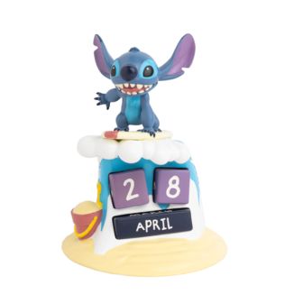 Surfing Stitch Perpetual Calendar Lilo and Stitch Disney 