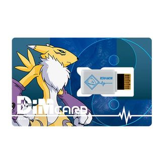 Dim Card EX2 Renamon Digimon Vital Bracelet