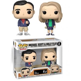 Michael Scott & Holly Flax The Office Funko POP! Television 2 Pack