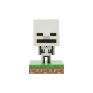 Lampara 3D Esqueleto Minecraft