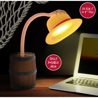 Lámpara 3D Gorro Monkey D. Luffy One Piece Live Action
