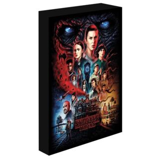 Stranger Things Season 4 Poster Lamp