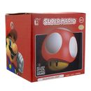 Lampara 3D con sonido Seta Roja Mushroom  Super Mario