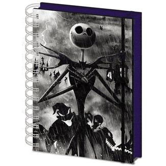 Jack Skellington A5 3D Notebook Nightmare Before Christmas Disney Tim Burton