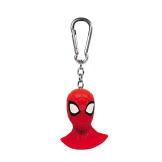 Spiderman Head 3D Keychain Marvel Cómics