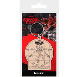 Llavero Demogorgon Hombre de Vitruvio Stranger Things