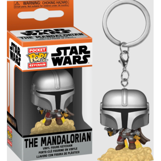 The Mandalorian Funko Keychain Star Wars The Mandalorian Pocket POP