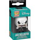 Scary Face Jack Skellington Nightmare Before Christmas Disney Keychain Pocket Funko POP 