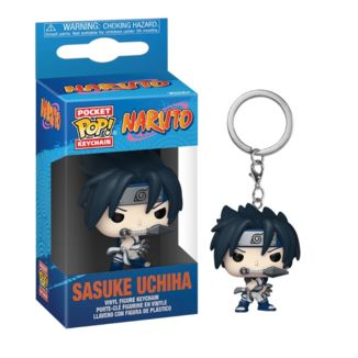 Uchiha Sasuke Naruto Keychain Pocket Funko POP!
