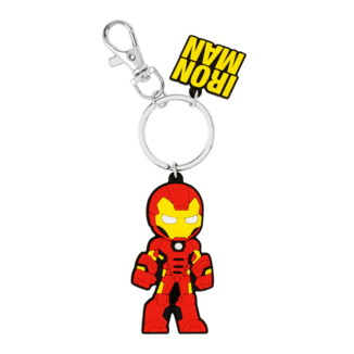 Iron Man Shilouette Keychain Marvel Comics