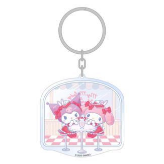 Kuromi & My Melody Keychain Sanrio