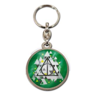 Deathly Hallows Metal Keychain Harry Potter