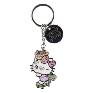 Skateboard Keychain Hello Kitty Sanrio