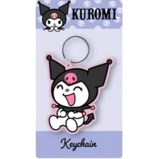 Llavero Risa Rosa Kuromi Sanrio