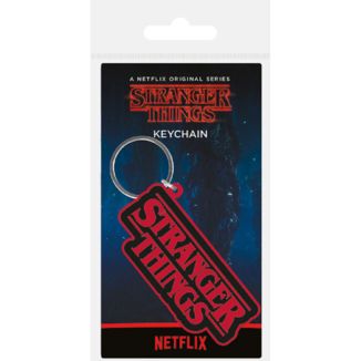 Stranger Things Logo Keychain