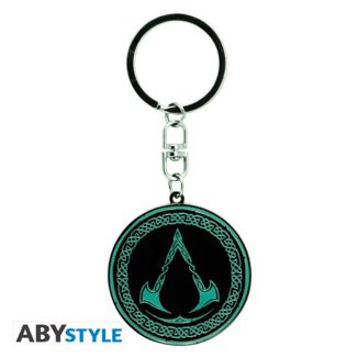 Valhalla Crest Assassins Creed Keychain