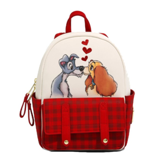 Tramp and Queen Backpack Lady and the Tramp Disney Loungefly 