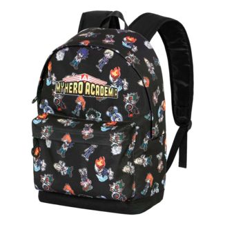Chibi Characters Black Backpack My Hero Academia