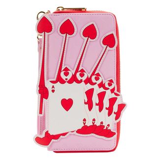 Aces of Hearts Purse Card Holder Alice in Wonderland Disney Loungefly