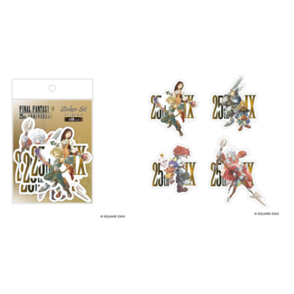 Final Fantasy IX 25th Anniversary Sticker 4 Pack Square Enix