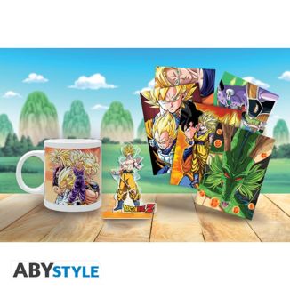 320 ml Mug Acrylic Stand and Postcard Gift Set Dragon Ball Z