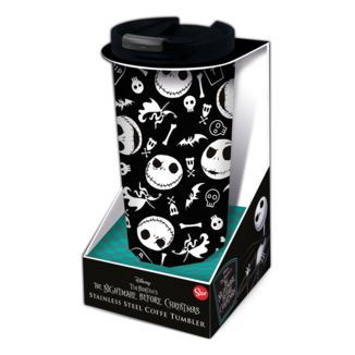 Jack Skellington Steel Thermos Nightmare Before Christmas Disney 425 ml
