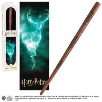 Varita Mágica James Potter y Punto de Libro 3D Harry Potter