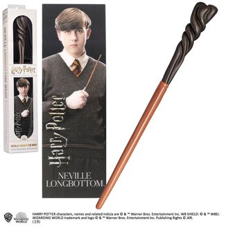 Neville Longbottom Magic Wand And 3D Bookmark Harry Potter