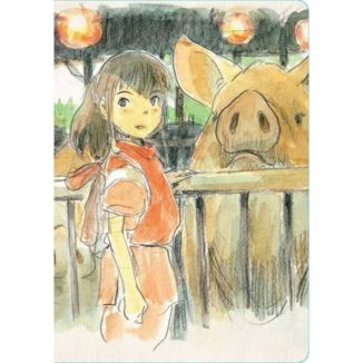 Libreta A5 El viaje de Chihiro Studio Ghibli