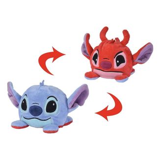 Stitch and Leroy Reversible Plush Lilo and Stitch Disney 8 cms