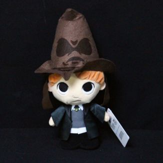 Peluche Ron Weasley con Sombrero Seleccionador Harry Potter