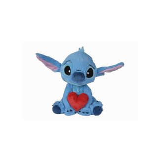 Stitch with Heart Plush Lilo & Stitch Disney 25 cms