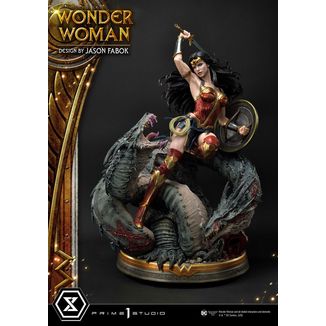 Wonder Woman VS Hydra Statue Wonder Woman DC Comics