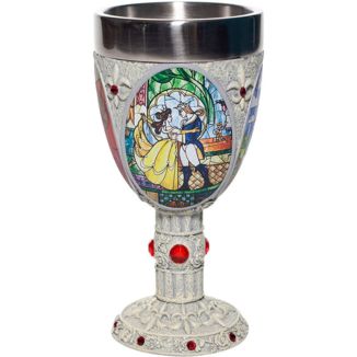 Goblet Chalice Stained Glass Beauty and the Beast Disney