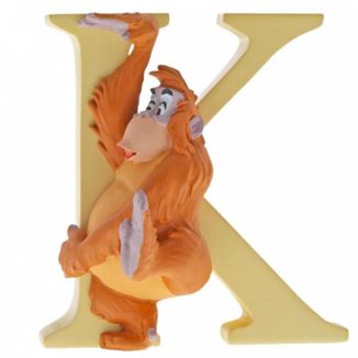Letter K King Louie Figure The Jungle Book Disney Enchanting Collection