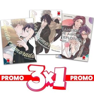 Cupido Enamorado + Cupido Enamorado: Segundo Flechazo + Canción de amor explosiva Spanish Pack Manga