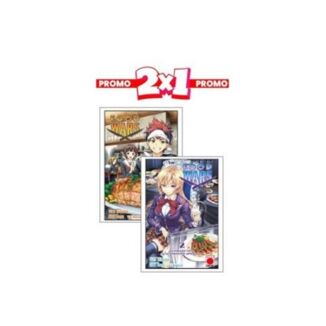 Food Wars: Shokugeki no Soma Volume 1 to 2 Spanish Pack Manga