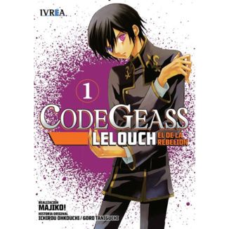 Code Geass Lelouch El De la Rebelion #01 Manga Oficial Ivrea