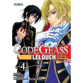 Code Geass Lelouch El De la Rebelion #04 Official Manga Ivrea (Spanish)